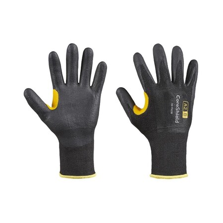 Honeywell 582-22-7513B-11XXL 13 Gauge A2-B Micro-Foam Coreshield Glove; Black; 2XL - Size 11 582-22-7513B/11XXL